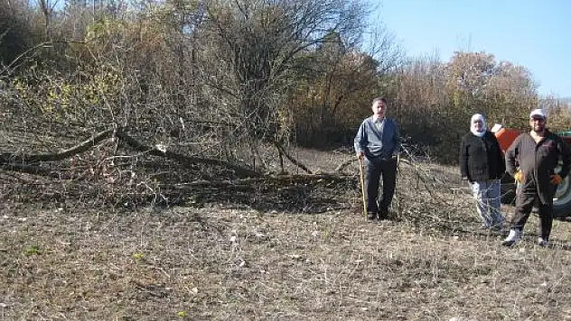 Köylerde odun telaşı