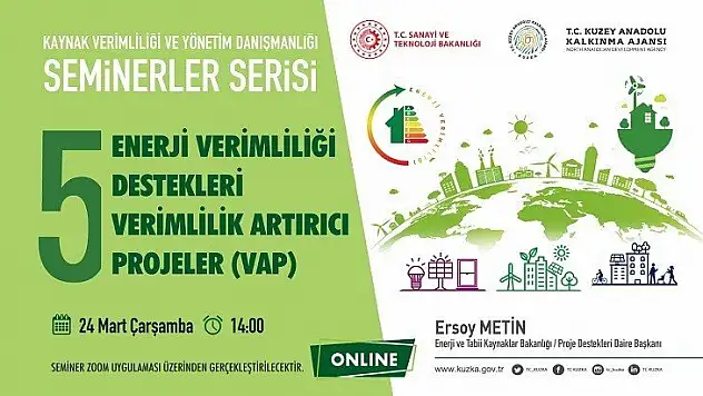 KUZKA'dan Kaynak Verimliliğine Destek Semineri