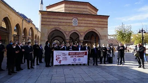 Ersoy'un Nasrullah Vaazının 100. yıl dönümü anıldı