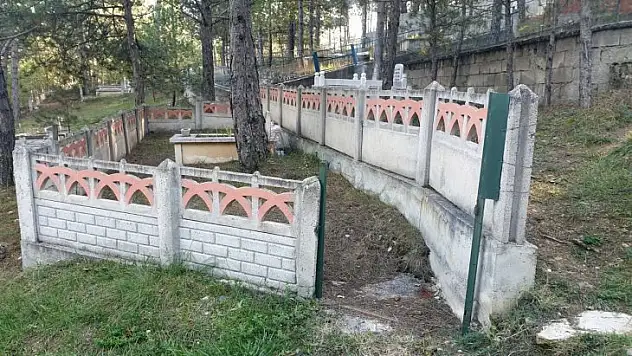 Mezarlıkta hırsızlık! Demir korkuluklar çalındı