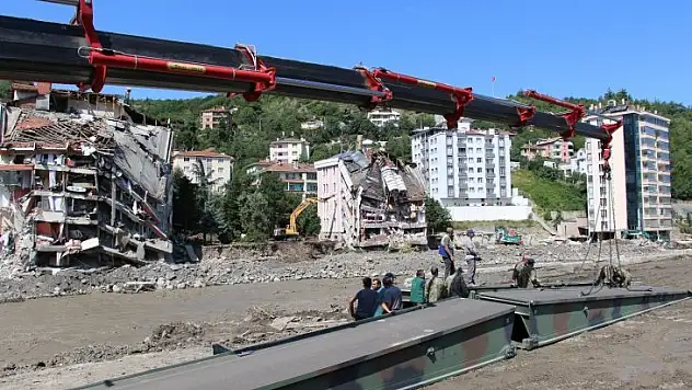 MSB'nin köprü tankları Bozkurt'a geldi