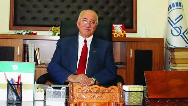 Müftü Şeker, Kurban Bayramı Öncesi Uyarılarda Bulundu