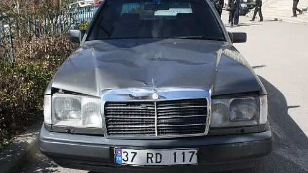 Otomobilin Çarptığı Yaya Yaralandı