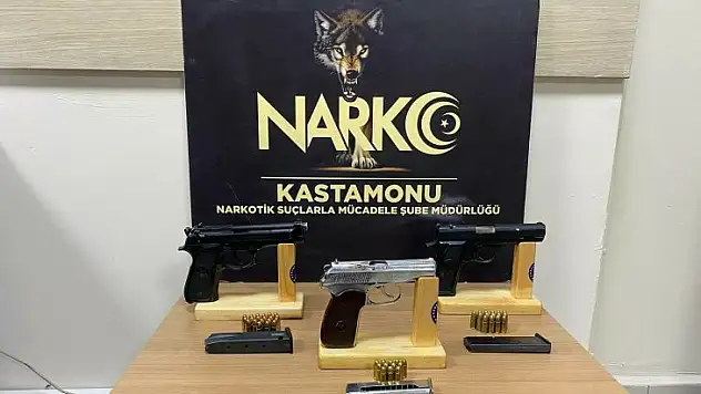 Ruhsatsız tabanca ele geçirildi: 1 gözaltı