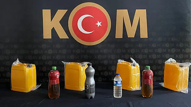 Sahte alkol yakalandı!