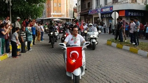 Sındırgı'da motosiklet festivali gerçekleştirildi