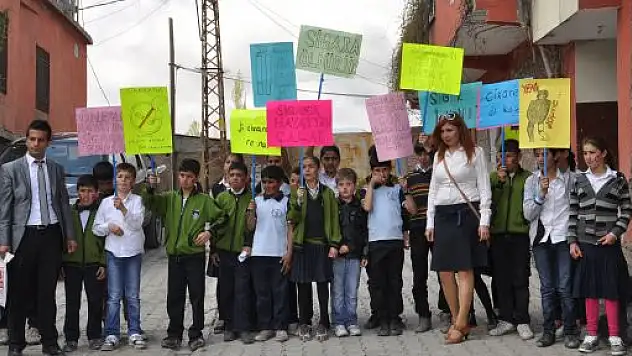 Şırnak'lı Miniklerden Sigara Bıraktırma Etkinliği
