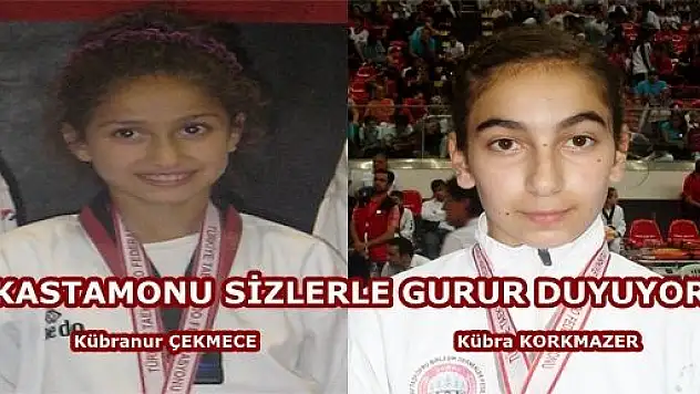 Taekwondo'da Kastamonu'nun gururları