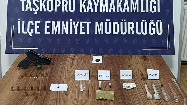 Taşköprü'de arama yapılan evde yok yok!
