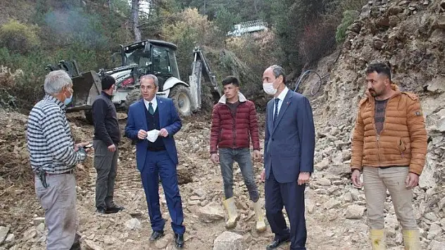 Bir köyün daha içme suyu sorunu çözülüyor