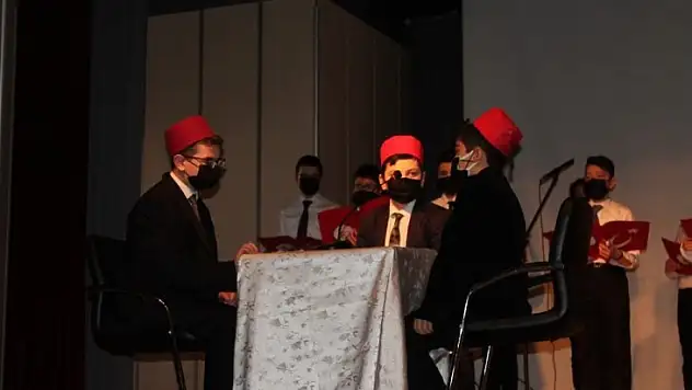 Tosya'da İstiklal Marşı'nın kabulü programı düzenlendi