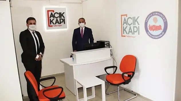 Tosya Kaymakamlığı 'Açık Kapı' birimi faaliyete girdi