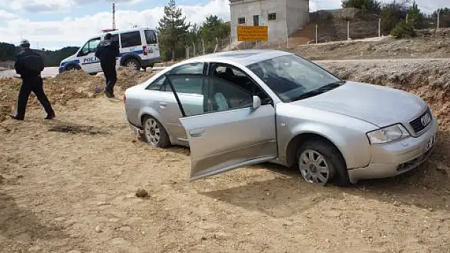 Trafiğe Kapalı Yolda Kaza: 2 YARALI