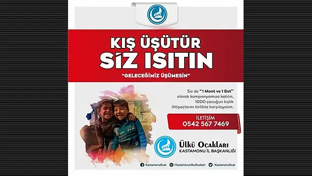Ülkü Ocakları yürekleri ısıtıyor
