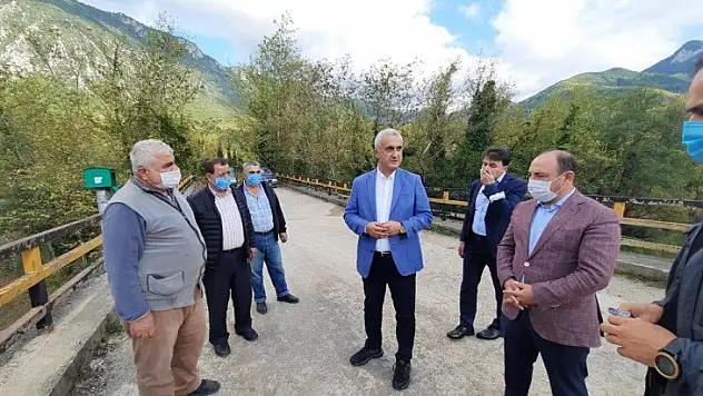 Vali Çakır'dan köy köy inceleme