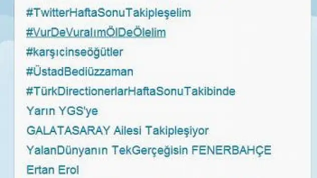 Vur De Vuralım, Öl De Ölelim