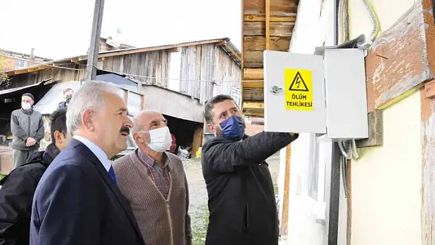Riskli 190 bin hanenin elektrik tesisatı yenileniyor
