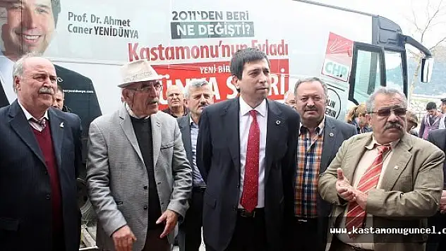 Yenidünya, Cide İlçesini Ziyaret Etti