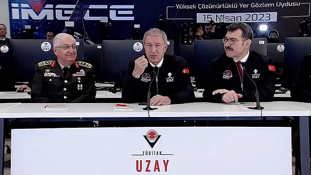 İMECE uydusu uzaya fırlatıldı