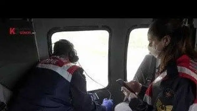 Kastamonu'da helikopter destekli trafik denetimi