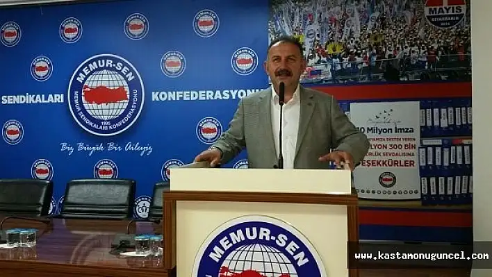 Memur-Sen'in Toplu Sözleşme Talepleri