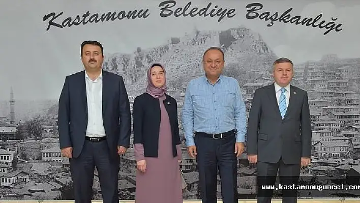 Benli, Tahsin Babaş'ı Ziyaret Etti