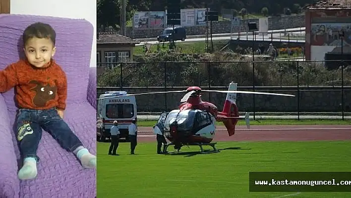 Hava Ambulansı ile Sevkedilen Çocuk Kurtarılamadı