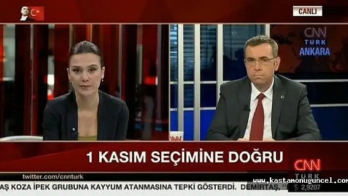 Çelebioğlu, CNN Türk'ün Konuğu Oldu