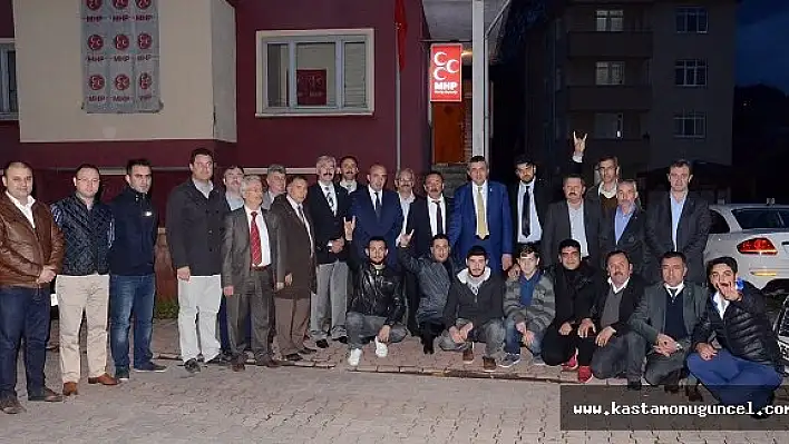 Emin Çınar, Cide İlçesini Ziyaret Etti