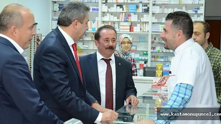 Emin Çınar, Esnafları Ziyaret Etti