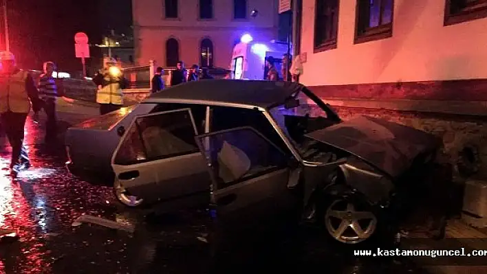 Kastamonu'da Zincirleme Kaza: 1 Yaralı