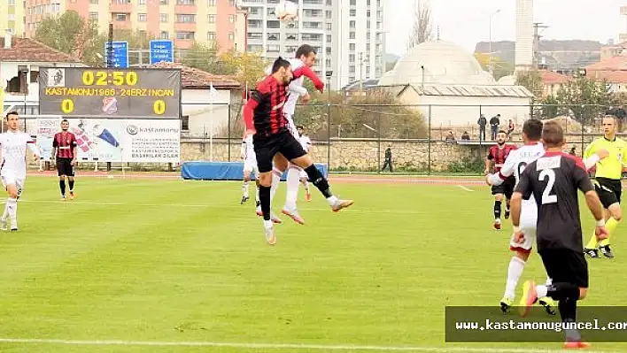 Kastamonuspor 1966: 0 - 24 Erzincanspor: 0