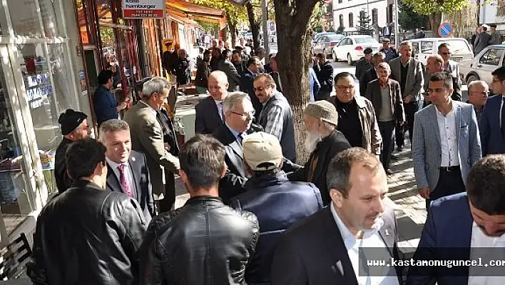 Ak Parti'li Vekiller Azdavay'da
