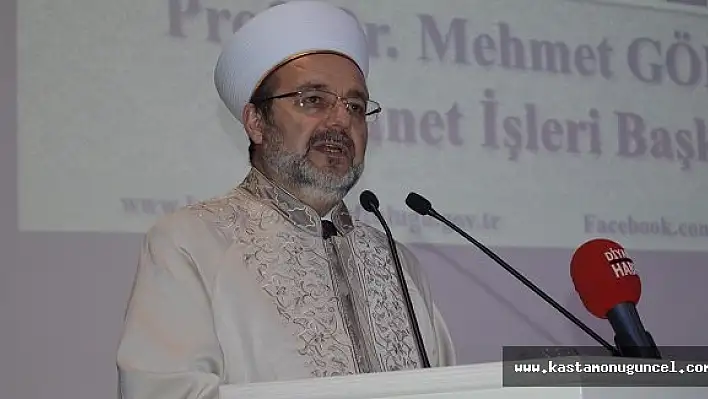 Başkan Görmez'den İmamlara Üstü Kapalı Mesaj