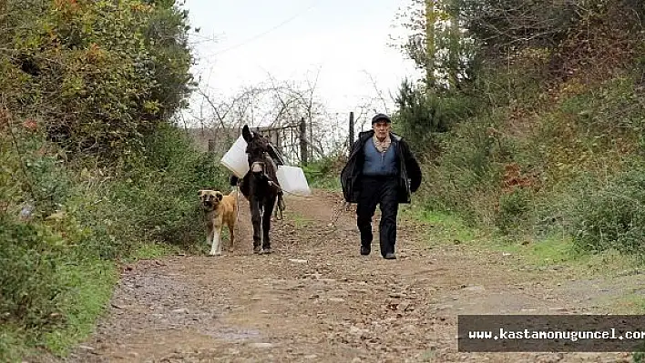 Evine, Eşekle Su Taşıyor