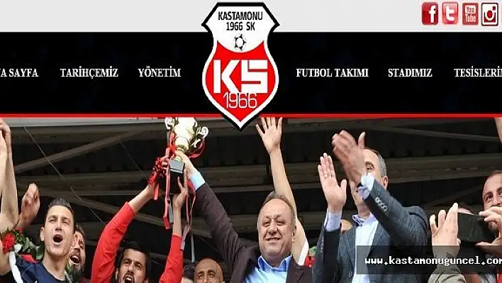 Kastamonuspor 1966 Taraftar Sitesi Yayında!