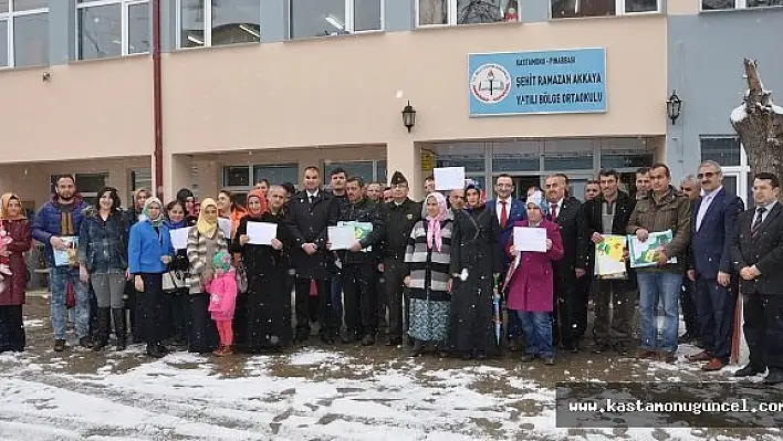 Pınarbaşı'da Velilere de Karne Verildi