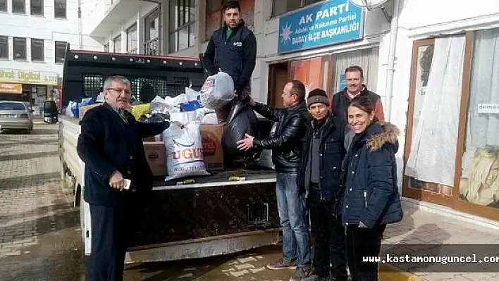 Ak Parti Daday İlçe Başkanlığından Türkmenlere Yardım
