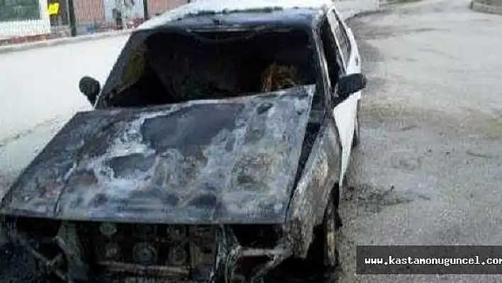 Seyir Halindeki Aracın Motoru Yandı