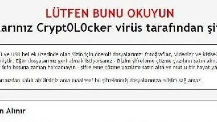 Virüsler Bilgisayarları Ele Geçiriyor