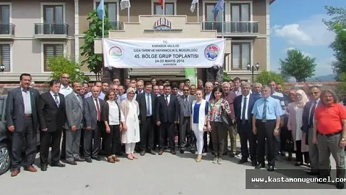 45. Birleştirilmiş Bölge Grup Toplantısı Karabük'te Yapıldı