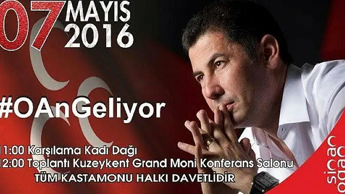 Sinan Ogan Kastamonu'ya Geliyor