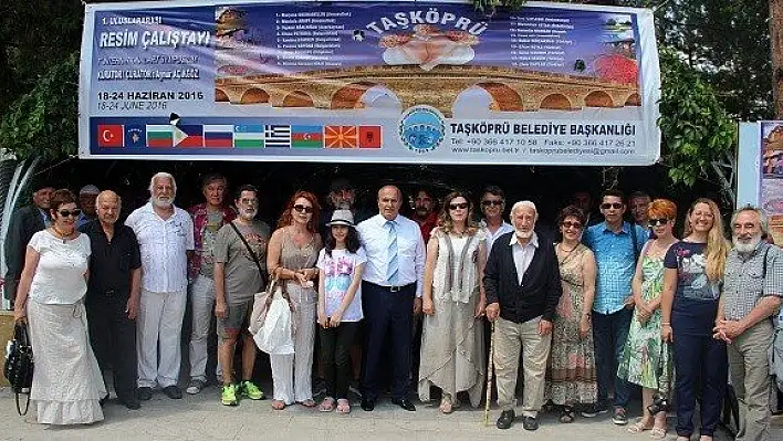Taşköprü'de Resim Çalıştayı sona erdi