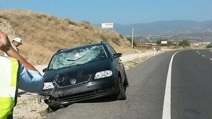 Tosya'da trafik kazası: 2 yaralı