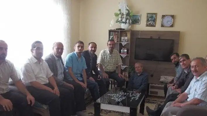 Din görevlilerinden Gazi Uzman Çavuş'a ziyaret
