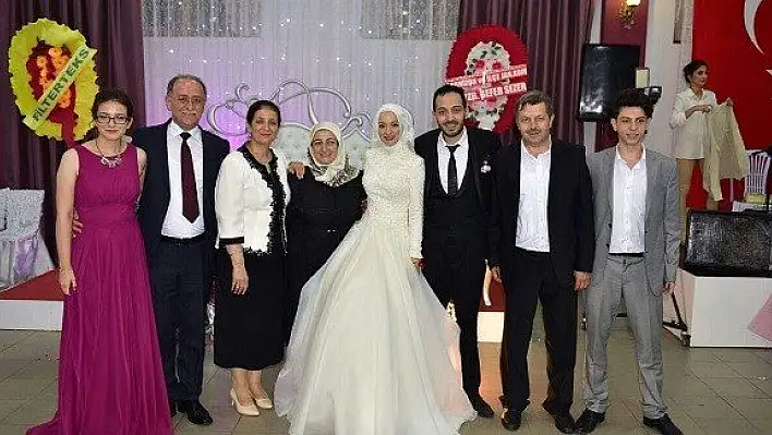 İHA Muhabiri Ağacıkoğlu'nun oğlu, dünya evine girdi