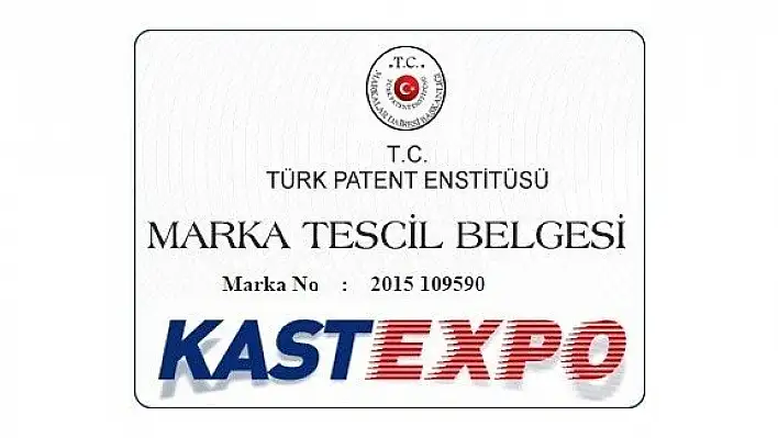 KASTEXPO artık tescilli bir marka
