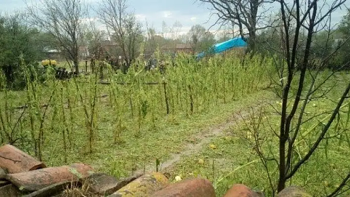 Sağanak yağış  ve fırtına, Kastamonu'da etkili oldu