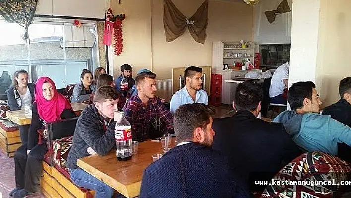 Cide Ülkü Ocağı'ndan, tanışma yemeği