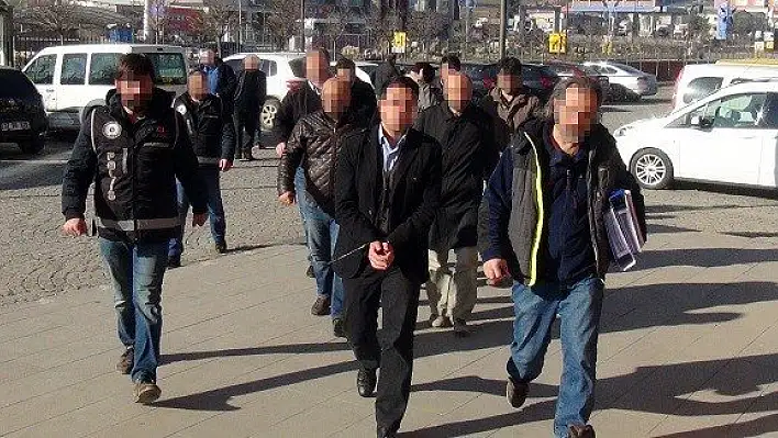 Adliyeye çıkartılan 9 FETÖ şüphelisinden 3'ü tutuklandı